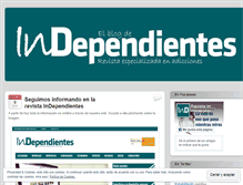 Tablet Screenshot of independientesdigital.wordpress.com