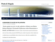 Tablet Screenshot of portoevirgula.wordpress.com