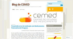 Desktop Screenshot of cemedmg.wordpress.com