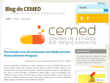 Tablet Screenshot of cemedmg.wordpress.com