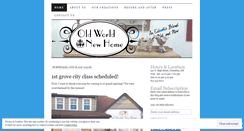 Desktop Screenshot of oldworldnewhome.wordpress.com