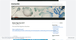 Desktop Screenshot of msmackie.wordpress.com