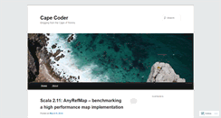 Desktop Screenshot of capecoder.wordpress.com