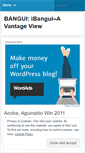 Mobile Screenshot of ibangui.wordpress.com