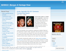 Tablet Screenshot of ibangui.wordpress.com