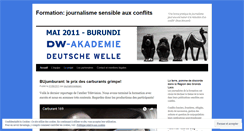 Desktop Screenshot of journalismedepaix.wordpress.com