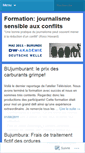 Mobile Screenshot of journalismedepaix.wordpress.com