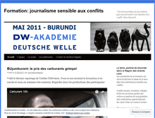 Tablet Screenshot of journalismedepaix.wordpress.com
