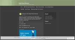 Desktop Screenshot of dsmhighschoolministry.wordpress.com