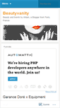 Mobile Screenshot of beautyvanity.wordpress.com