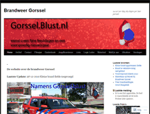 Tablet Screenshot of brandweergorssel.wordpress.com