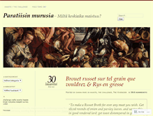 Tablet Screenshot of paratiisinmuru.wordpress.com