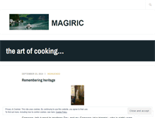 Tablet Screenshot of magiric.wordpress.com