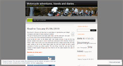 Desktop Screenshot of motoadventure.wordpress.com