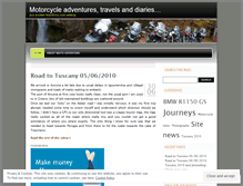 Tablet Screenshot of motoadventure.wordpress.com