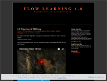 Tablet Screenshot of flowlearning.wordpress.com