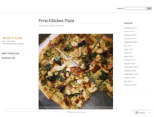 Tablet Screenshot of foodiejulie.wordpress.com