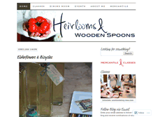 Tablet Screenshot of heirloomsandwoodenspoons.wordpress.com