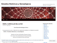 Tablet Screenshot of estudiosgenealogicos.wordpress.com