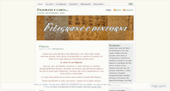 Desktop Screenshot of filigraneecarta.wordpress.com