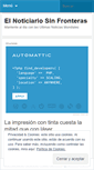 Mobile Screenshot of noticiariografico.wordpress.com