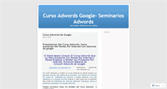 Desktop Screenshot of cursoadwordsgoogle.wordpress.com