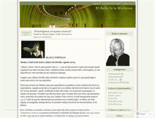 Tablet Screenshot of elbailedelamariposa.wordpress.com