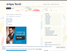 Tablet Screenshot of kpsstercihleri.wordpress.com