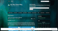 Desktop Screenshot of macmusings.wordpress.com