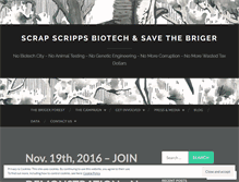 Tablet Screenshot of palmbeachscripps.wordpress.com