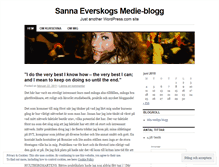 Tablet Screenshot of everskogsmedier.wordpress.com