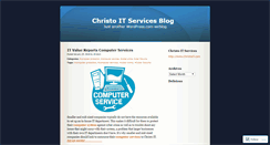 Desktop Screenshot of christoit.wordpress.com