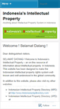 Mobile Screenshot of indonesiaip.wordpress.com