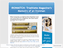 Tablet Screenshot of ironmitch.wordpress.com