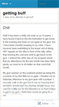 Mobile Screenshot of gettingbuff.wordpress.com