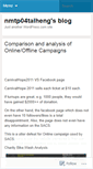 Mobile Screenshot of nmtp04taiheng.wordpress.com