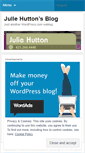 Mobile Screenshot of juliehutton.wordpress.com