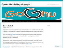 Tablet Screenshot of oportunidaddenegociogoghu.wordpress.com