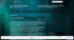 Desktop Screenshot of enlaceelectronico.wordpress.com