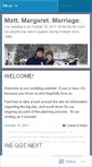 Mobile Screenshot of margaretandmatt.wordpress.com