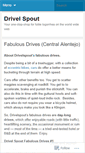 Mobile Screenshot of drivelspout.wordpress.com