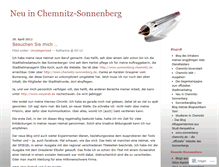 Tablet Screenshot of chemnitzsonnenberg.wordpress.com