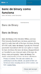 Mobile Screenshot of enter.bancdebinarycomofunciona.wordpress.com