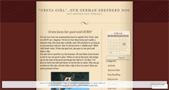 Desktop Screenshot of gretasgirl.wordpress.com
