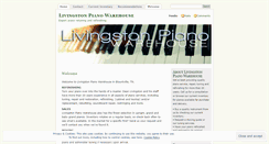 Desktop Screenshot of livingstonpianos.wordpress.com