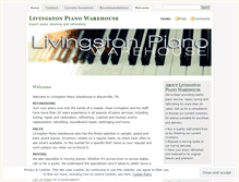 Tablet Screenshot of livingstonpianos.wordpress.com