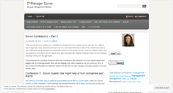 Desktop Screenshot of itmanagercorner.wordpress.com