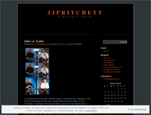 Tablet Screenshot of jjpritchett.wordpress.com