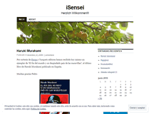 Tablet Screenshot of isensei.wordpress.com