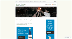 Desktop Screenshot of burmaconnect.wordpress.com